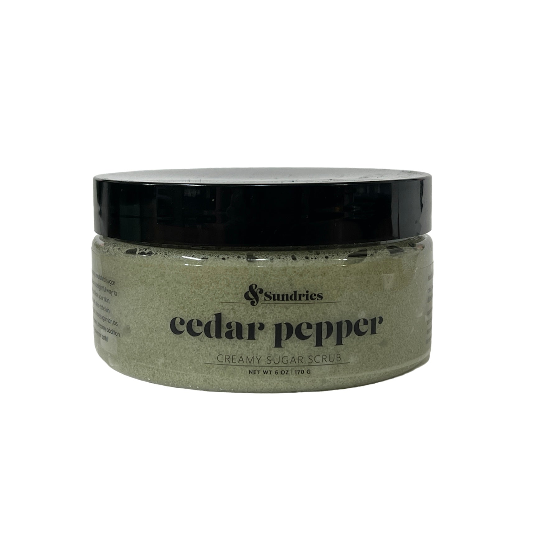 Cedar Pepper Sugar Scrub