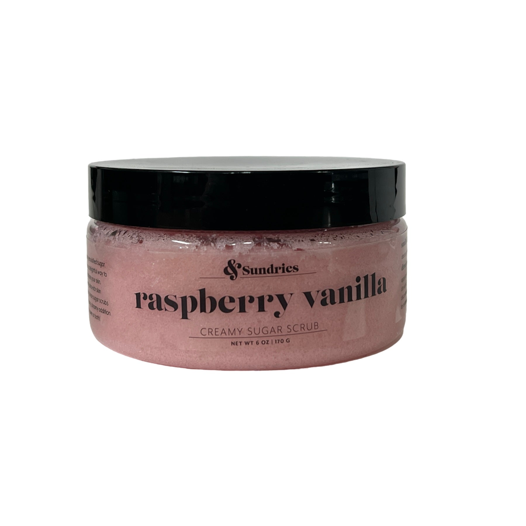 Raspberry Vanilla Sugar Scrub