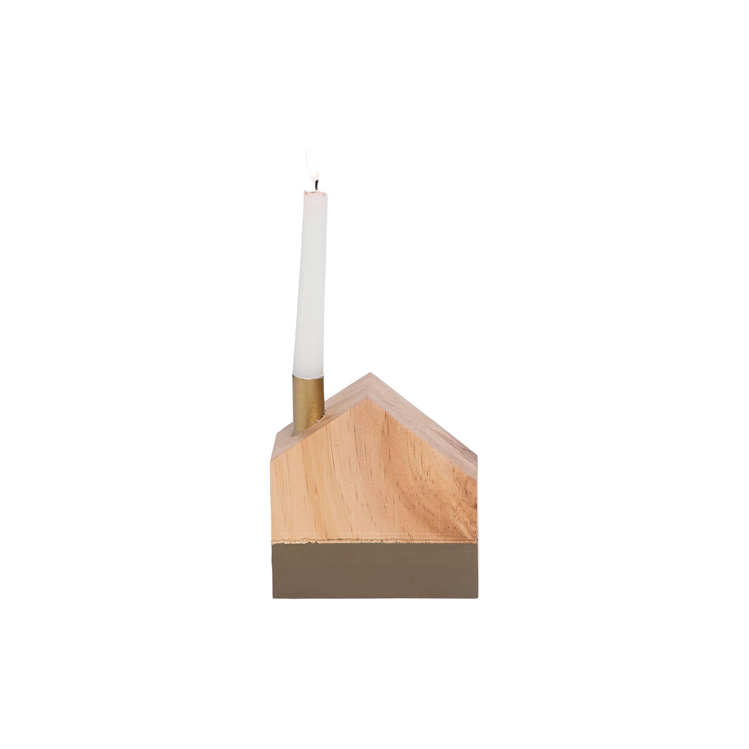 House Taper Candle Holder