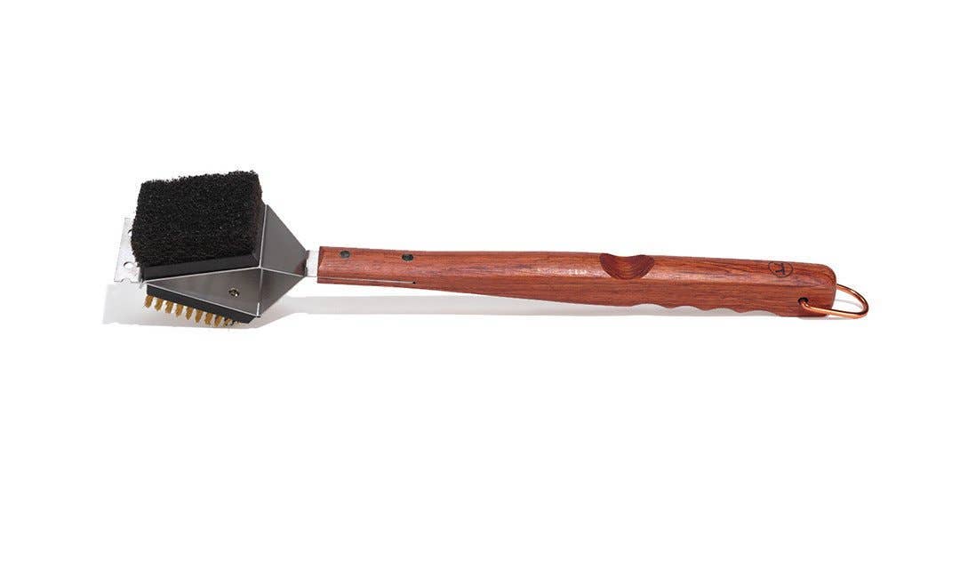Rosewood 3 In 1 Grill Brush