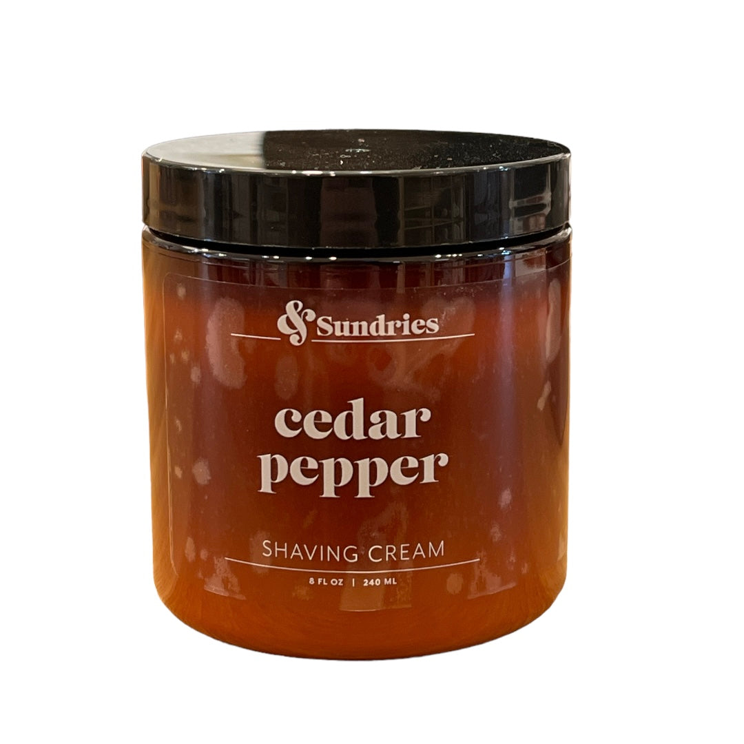 Cedar Pepper Shaving Cream