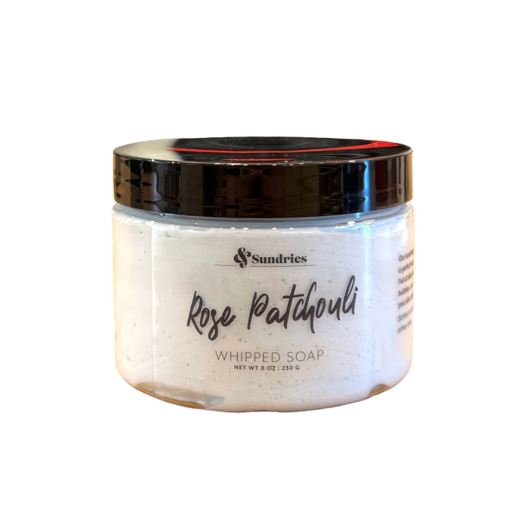 Rose Patchouli Whipped Soap