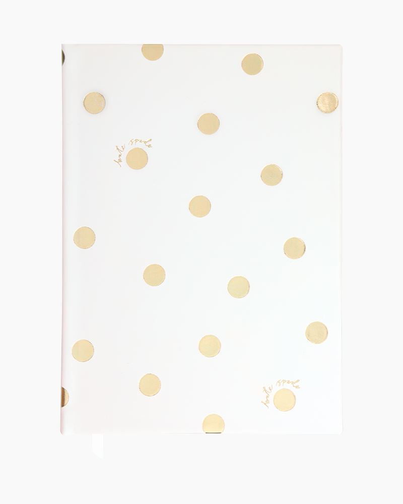 Gold Dot with Script Daily Planner